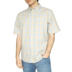 CARHARTT WIP-S/S Niven Shirt Niven Check, Wall / Wax