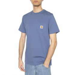 CARHARTT WIP-S/S Pocket T-Shirt Blue Iris
