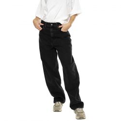 CARHARTT WIP-W' Brandon Pant Black /stone washed - Pantaloni Denim Jeans Donna Neri