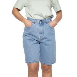 CARHARTT WIP-W' Brandon Short Blue - Bermuda Donna Blu