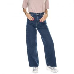 CARHARTT WIP-W' Jens Pant Blue /stone washed - Pantaloni Denim Jeans Donna Blu