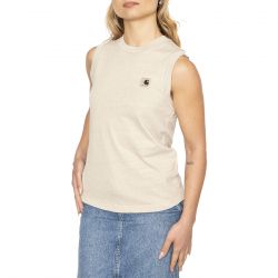 CARHARTT WIP-W' Nelson A-Shirt Fleur De Sel - Canotta Donna Beige