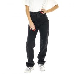 CARHARTT WIP-W' Noxon Pant Black /stone washed - Pantaloni Denim Jeans Donna Neri