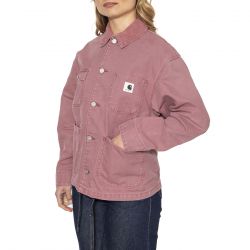 CARHARTT WIP-W' OG Michigan Coat Dusky Pink / Dusky Pink - Giacca Donna Viola