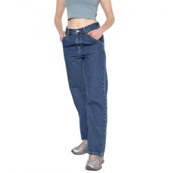 CARHARTT WIP-W' Simple Pant Blue - Pantaloni Denim Jeans Donna Blu