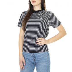 CARHARTT WIP-W' S/S Coleen T-Shirt Coleen Stripe, Black / White
