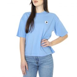 CARHARTT WIP-W' S/S Nelson T-Shirt Piscine Garment Dyed