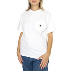 CARHARTT WIP-W' S/S Pocket T-Shirt White
