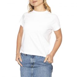 CARHARTT WIP-W' S/S Roy T-Shirt White - Maglietta Girocollo Donna Bianca