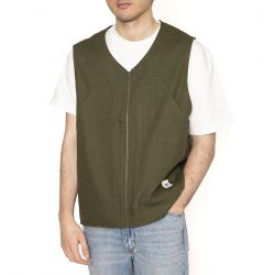 CAT-Heritage Chor Vest Green - Giacca Smanicata Uomo Verde