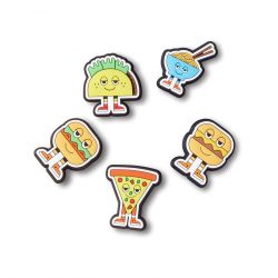 CROCS-Chill Foods 5 Pack - Set da 5 Charm per Calzature Crocs Multicolore