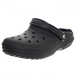 CROCS-Classic Lined Clog BKBK - Sandali Uomo Neri