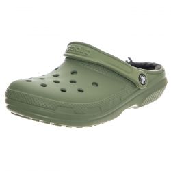 CROCS-Classic Lined Clog MSMT - Sandali Uomo Verdi