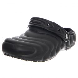 CROCS-Classic Lined Overpuff Clog BLK - Sandali Uomo Neri