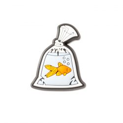 CROCS-Gold Fish in Baggy UCOL Detachable Charm