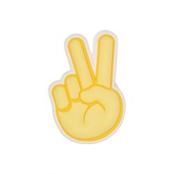 CROCS-Peace Hand Sign