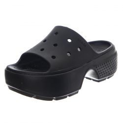 CROCS-Stomp Slide Black - Sandali Donna Neri