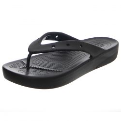 CROCS-W' Classic Platform Flip Black Sandals