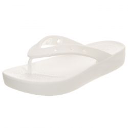 CROCS-W' Classic Platform Flip White Sandals