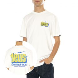 Deus Ex Machina-Bolter Tee Vintage White - Maglietta Girocollo Uomo Beige