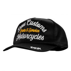 Deus Ex Machina-Iota Trucker Black - Cappellino Nero