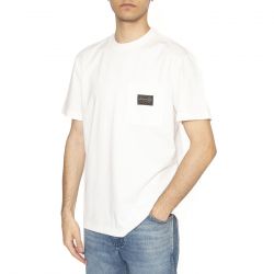 Deus Ex Machina-Terrace Pocket Tee Vintage White - Maglietta Girocollo Uomo Bianca