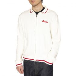 Dickies-Lewistown FZ Cardigan Egret - Cardigan Uomo Bianco