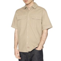 Dickies-Riverbend Work Shirt Desert Sand