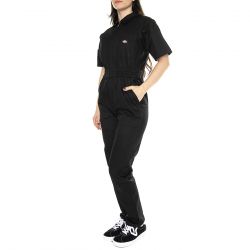 Dickies-Vale Coverall W Black - Tuta Donna Nera