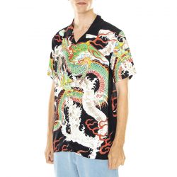 Doomsday-M' Walter Dragon Shirt AOP XXL - Camica Maniche Corte Uomo Multicolore