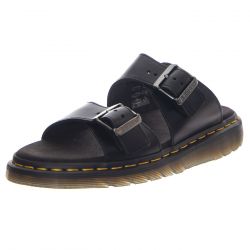 DR.MARTENS-Josef Black Analine - Sandali Uomo Neri