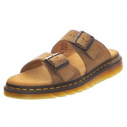DR.MARTENS-Josef Savannah Tan Nubuck - Sandali Uomo Beige