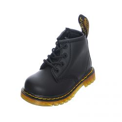 DR.MARTENS-Toddlers Kids 1460 Softy Black Boots-DMS15933003