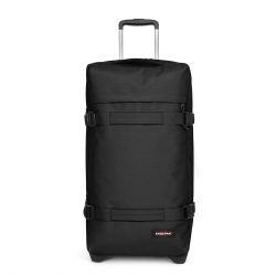Eastpak-Transit'R M Black - Valigia Trolley Bag Nera