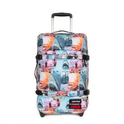Eastpak-Transit'R S Jaws Print - Valigia Trolley Multicolore