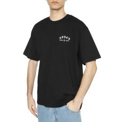Edwin-High Life Low Levels Chest Ts Black - Maglietta Girocollo Uomo Nera