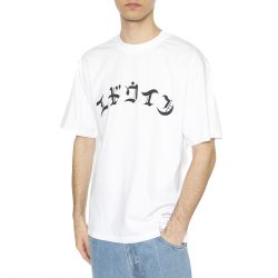 Edwin-High Life Low Levels Ts White - Maglietta Girocollo Uomo Bianca