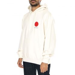 Edwin-Japane Sun Hoodie Sweat Whisper White