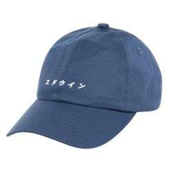 Edwin-Katakana Cap Blue 