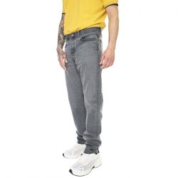 Edwin-Loose Tapered Grey Used - Pantaloni Denim Jeans Uomo Grigi