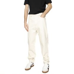 Edwin-Loose Tapered Rinsed Beige - Pantaloni Denim Jeans Uomo Beige