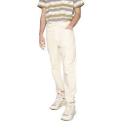 Edwin-Loose Tapered Rinsed - Pantaloni Denim Jeans Uomo Beige
