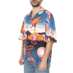 Edwin-M' Haha No Shita Shirt SS Multicolored - Camicia Maniche Corte Uomo Multicolore