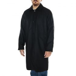 Edwin-Mac Wool Coat Black
