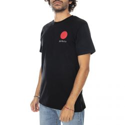 Edwin-Japanese Sun - Black - Maglietta Girocollo Uomo Nera-I025020-8967