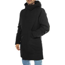 Elvine-Hjalmar black - Giacca con Cappuccio Uomo Nera