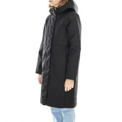 Elvine-W´s Jacket Elvira Black Smart Cotton Blend - Giacca Invernale con Cappuccio Donna Nera-330735-110