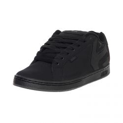Etnies-Mens Fader Black Dirty Wash Shoes-084150016-BDW