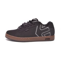 Etnies-Fader Shoes - Black / Charcoal / Gum - Scarpe Profilo Basso Uomo Nere-4101000203-558