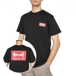 Etnies-Indy Wash Tee Black - Maglietta Girocollo Uomo Nera
